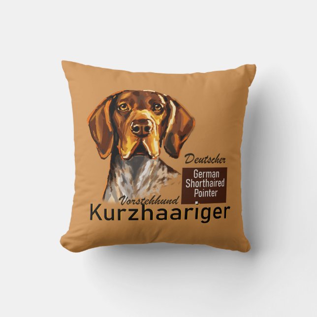 Deutsch Kurzhaar Kissen (Vorderseite)