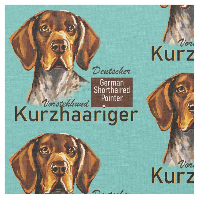 Deutsch Kurzhaar Stoff (Nahaufnahme)