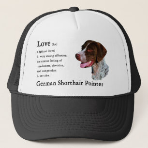 Deutsch Kurzhaarige Pointer-Geschenke Truckerkappe