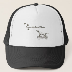 Deutsch Kurzhaarige Pointer-Jagdquai , Kunst Truckerkappe