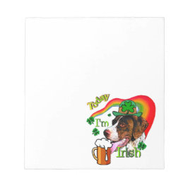 Deutsch Kurzhaarige Pointer St Pattys Notizblock