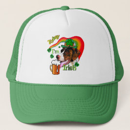 Deutsch Kurzhaarige Pointer St Pattys Truckerkappe