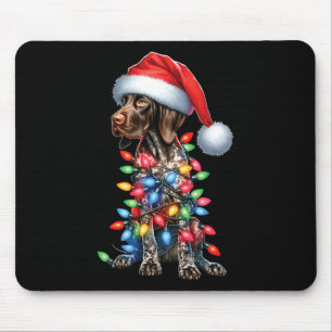 Deutsch Kurzhaarige Pointerdog Liebhaber Weihnacht Mousepad