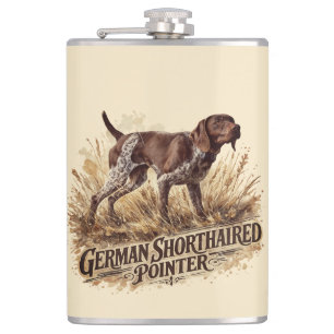 Deutsch Kurzhaariger Vorstehhund Flachmann