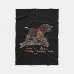 Deutsch Kurzhaariges Shirt. Geboren Hunter Fleecedecke