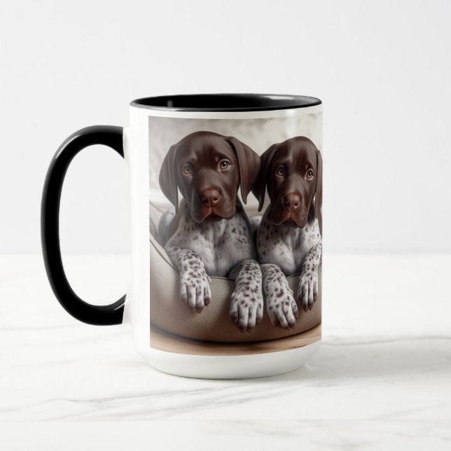 Deutsch Kurzpornografie Weihnachtskaffee Tasse (Links)