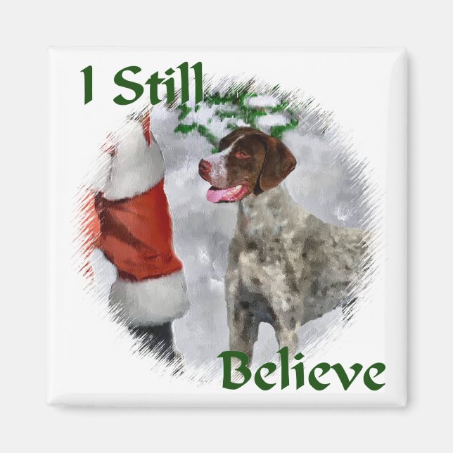 Deutsch Kurzportraits Weihnachtsgeschenke Magnet (Vorne)
