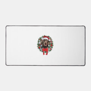 Deutsch Kurzporträt Weihnachtskraut Decora Schreibtischunterlage