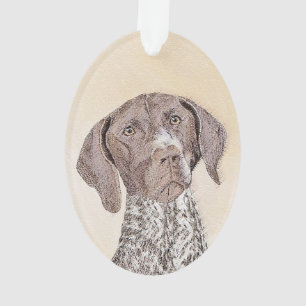 Deutsch Kurzzeitermalerei - Hundekunst Ornament