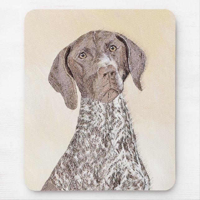 Deutsch Kurzzeitermalerei - Originalkunst Mousepad (Vorne)
