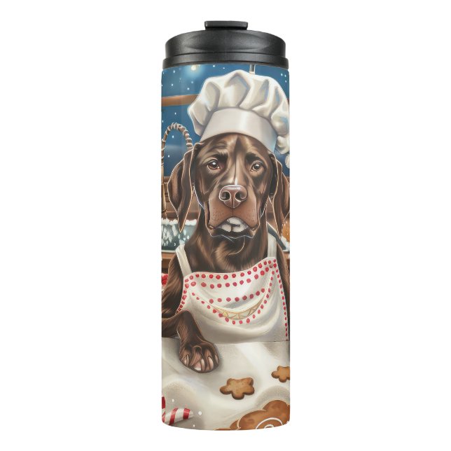 Deutsch Kurzzeitreise Backen: Festlich Thermosbecher (Vorderseite)