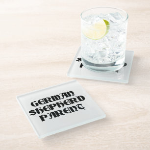 Deutsch Langhaar Elternteil Glasuntersetzer
