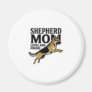 Deutsch Langhaar Mutter Shirt Vintage Gravur Hunde Magnet