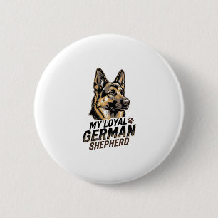 Deutsch Langhaar-Shirt Vintage Gravur Hunde Liebha Button