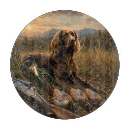 Deutsch Langhaariger Vorstehhund Jagdbegleiter Schneidebrett