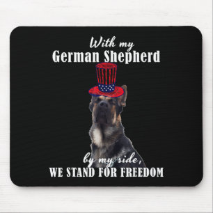 Deutsch Lustige Amerikanische Deutsche Hunde Zitat Mousepad