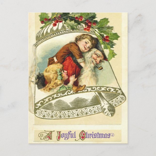 Deutsch-Sankt-Weihnachtspostkarten Feiertagspostkarte (Vorderseite)