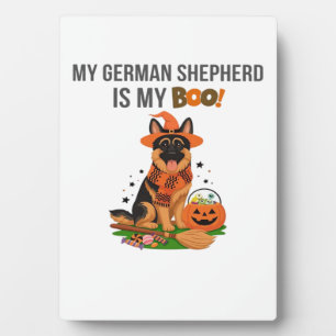 Deutsch Shepherd Halloween-Kostüm Mein Deutsch Sh Fotoplatte