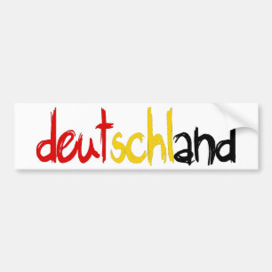 Deutschand Vorlagenentwürfe! Autoaufkleber