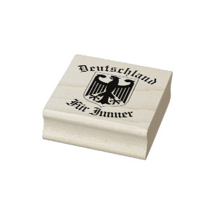 Deutsche Adlerflagge, Deutschland für immer Gummistempel