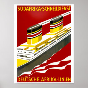 Deutsche Afrika Poster