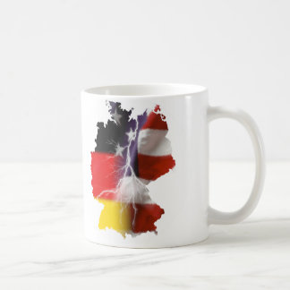 Deutsche amerikanische Einheit Kaffeetasse