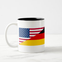 Deutsche amerikanische Flagge Stolz US Deutschland