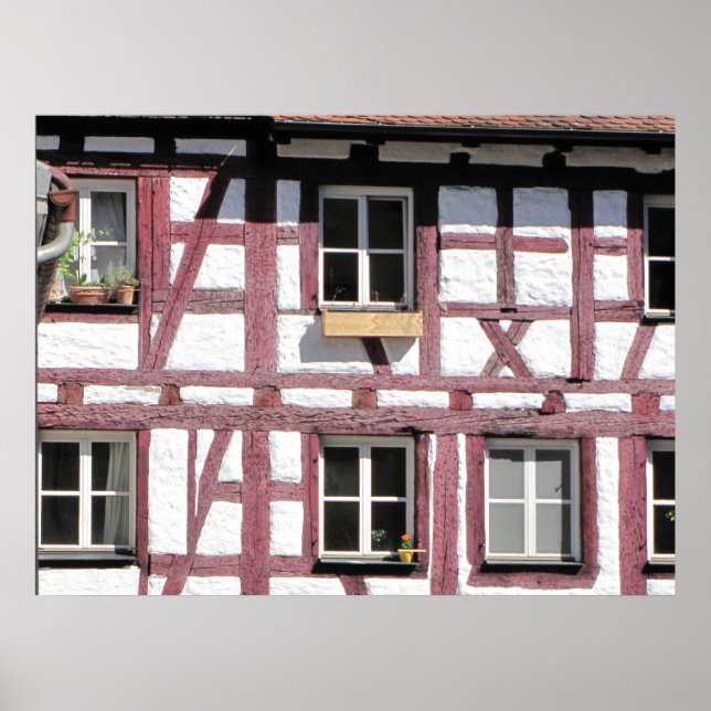 Deutsche Architektur Poster (Vorne)