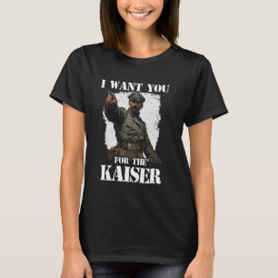 Deutsche Armee 1. WK Kaiserreich Otto von Bismarck T-Shirt