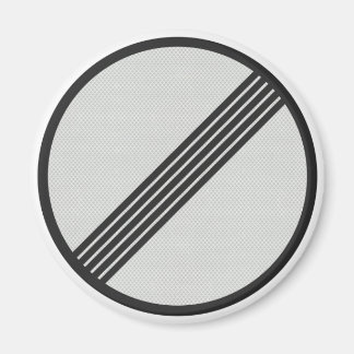 Deutsche Autobahn No Speed Limits Road Sign Magnet