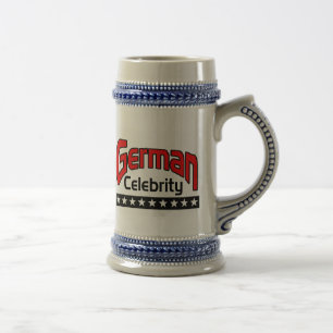 Deutsche Berühmtheit Bierglas