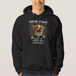 Deutsche Besitzer Welpe ich folgen Ihnen Hund pers Hoodie
