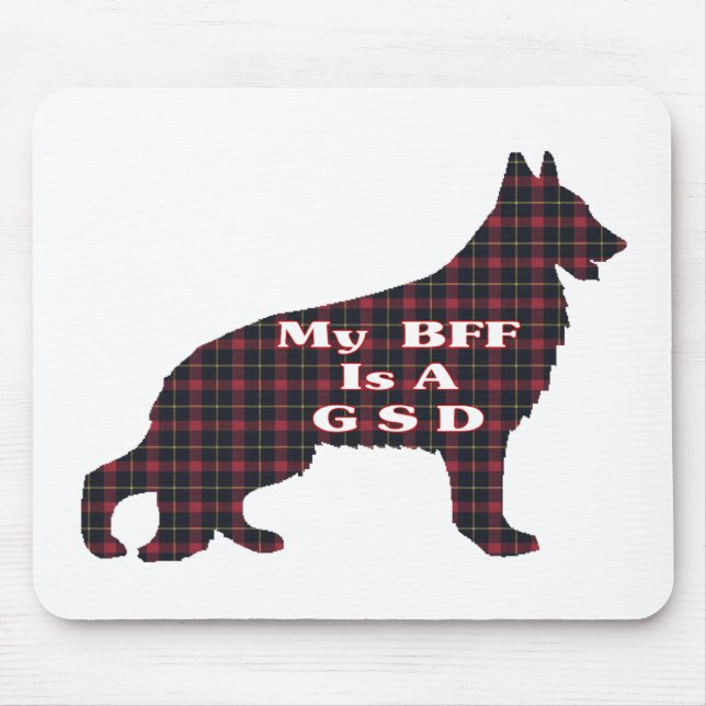 DEUTSCHE BESTE FREUNDIN Geschenke Mousepad (Vorne)
