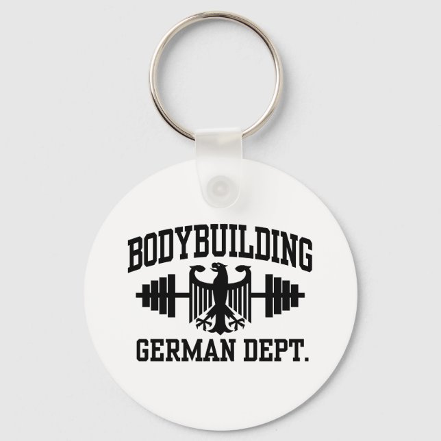 Deutsche Bodybuilding Schlüsselanhänger (Vorderseite)