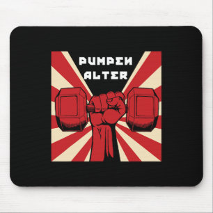 Deutsche Bodybuilding Workout Gym Propaganda Mousepad