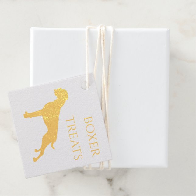 Deutsche Boxer Hund Geschenkanhänger (Mit Box)