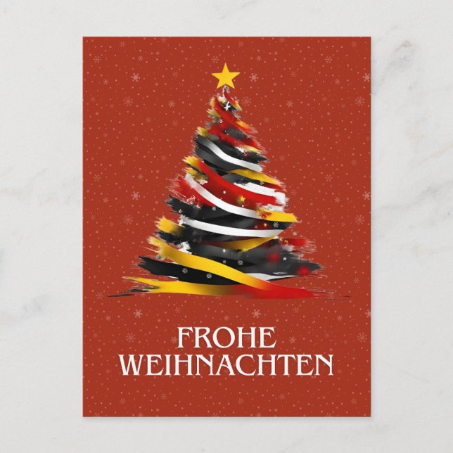 DEUTSCHE CHRISTMAS POSTCARD FEIERTAGSPOSTKARTE (Vorderseite)
