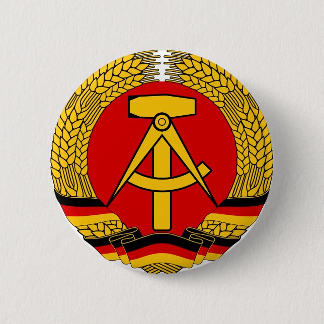 Deutsche Demokratische Republik Button (Vorderseite)