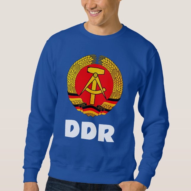 Deutsche Demokratische Republik (DDR, DDR) Ostdeut Sweatshirt (Vorderseite)