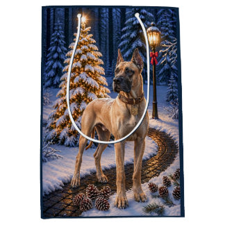 Deutsche Dogge Ferien Mittlere Geschenktüte