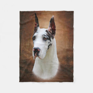 Deutsche Dogge Fleecedecke