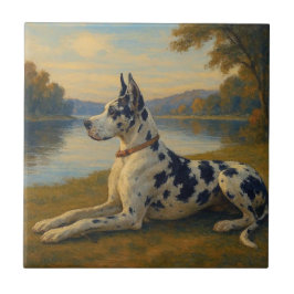 Deutsche Dogge Fliese