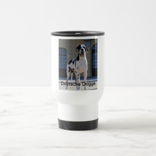 Deutsche Dogge, Great Dane,Hunde,Dogue Allemand Reisebecher