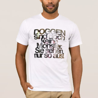 Deutsche Dogge Herkunftssprache T-Shirt