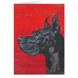 Deutsche Dogge im Acryl