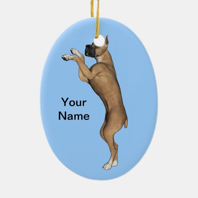 Deutsche Dogge Keramikornament (Hinten)