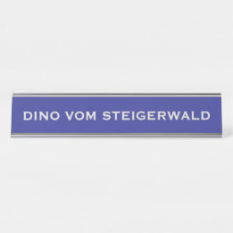 Deutsche Dogge Name Schreibtischnamensplakette