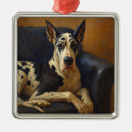 Deutsche Dogge Ornament Aus Metall