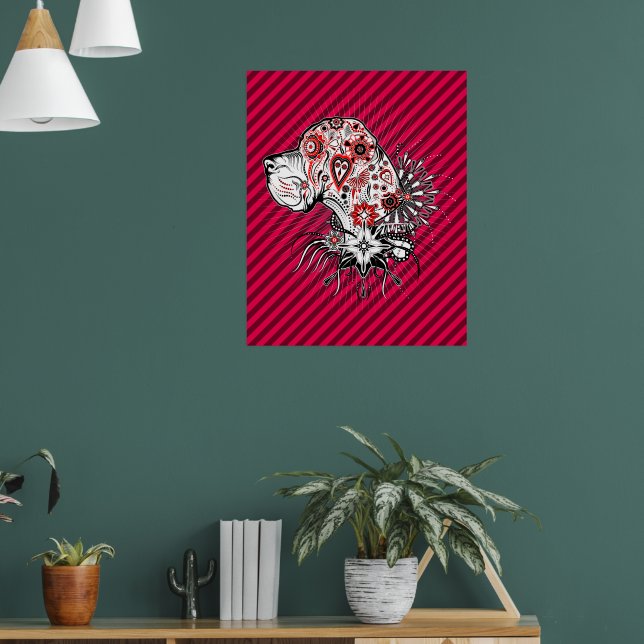 Deutsche Dogge Poster (Wohnzimmer 1)