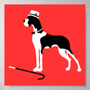 Deutsche Dogge Poster